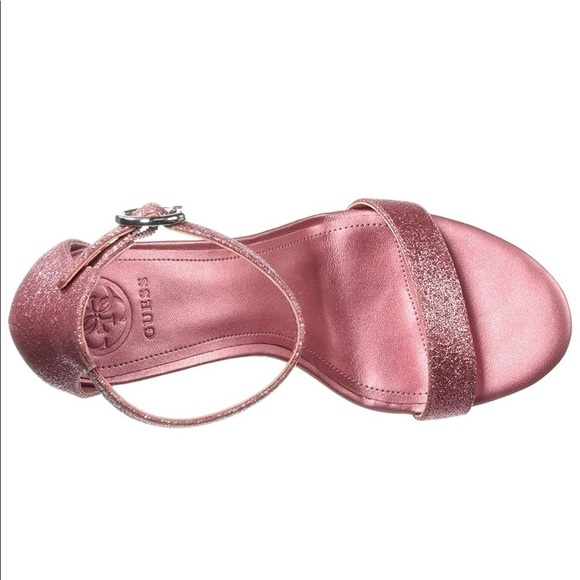 𝅺BNIB Pink Guess Strappy Sandal in various sizes - Picture 4 of 7